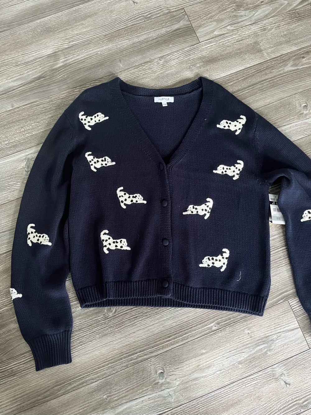 My Style 100% cotton cardigan